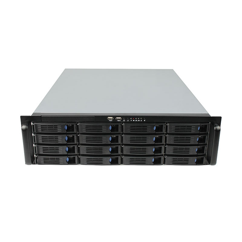 8bay 16 bays Hot Swap OEM 3u 19 inch rackmount Industrial Server chassis with high storage net working case